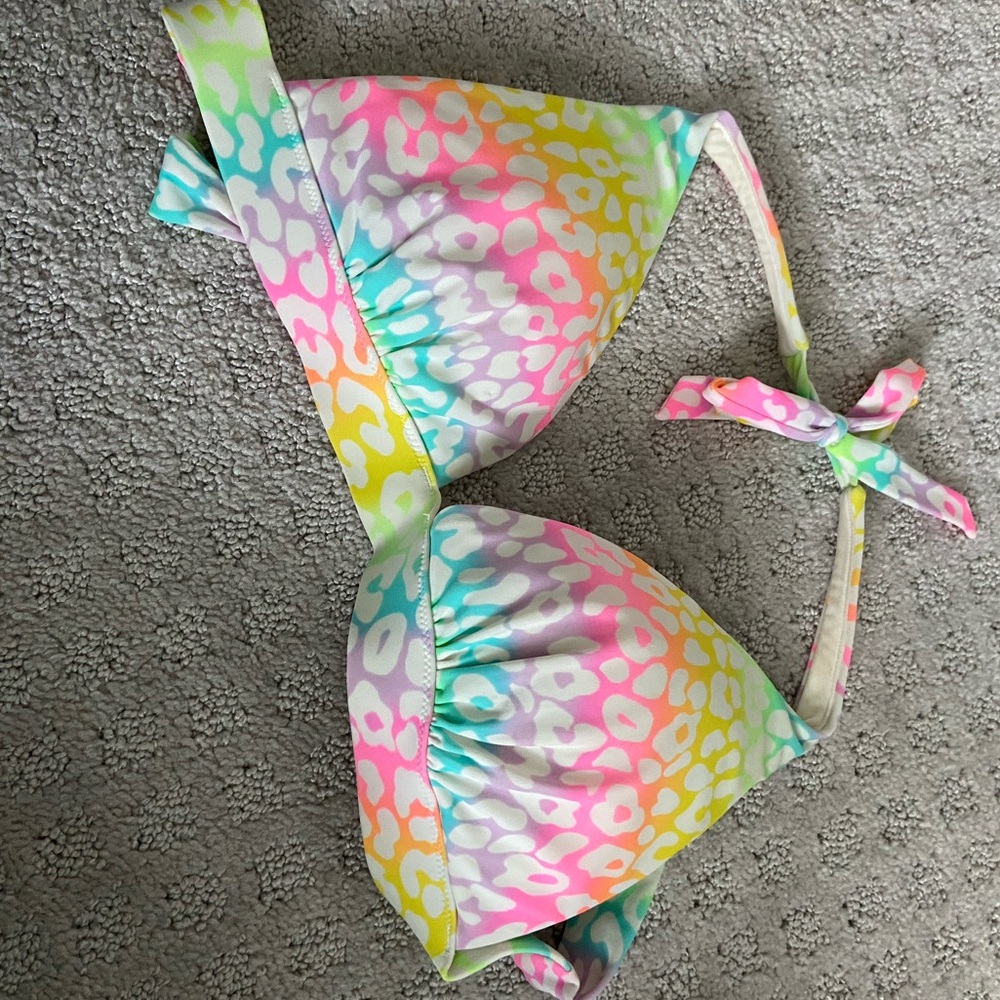 VS leopard bikini top